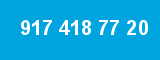 917 418 77 20 917 418 77 20
